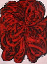 천개의 꽃 N.1, 130.3x97cm, Acrylic on canvas, 2014